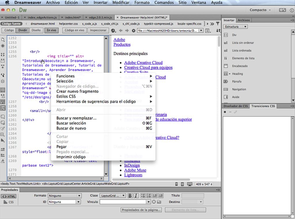 Website design software mac
